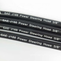 3/8" Black Smooth Surface SAE J188 Flexible Power Steering Hose Parts
